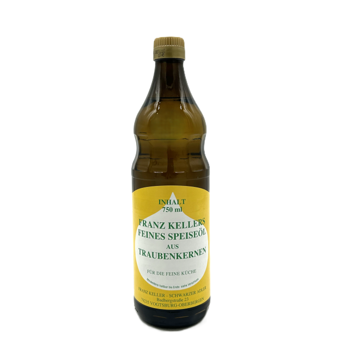 Traubenkernöl Flasche